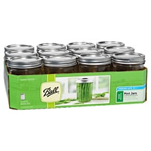 Country Classics Pint Size Regular Mouth Canning Jar (12-Pack)