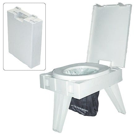 Cleanwaste GO Anywhere Portable Toilet Seat