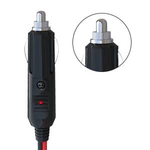 Goupchn Car Cigarette Lighter Splitter 1 to 2 12V Power Charger Port  Adapter Plug Socket 2-Way Splitter 11.8inch Cigarette Lighter Extension  Cord with 15A Fuse