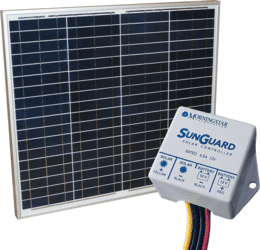 off-grid-alte-50w-panel-with-sunguard-45a-pwm-charge-controller-kit-from-altEstore.com