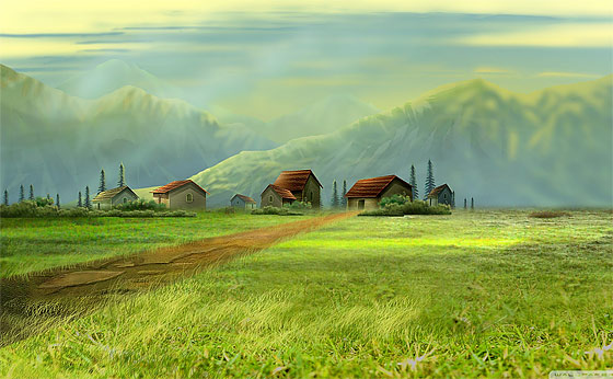 small-rural-village