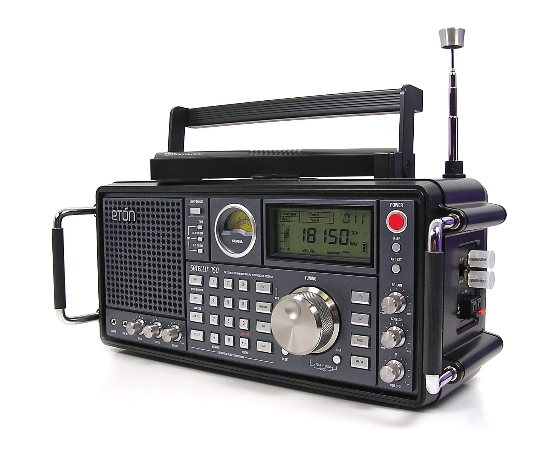 Eton Elite, The Classic, Clear-Sounding AM/FM/LW/VHF/Shortwave with Single  Side Band (SSB) Radio
