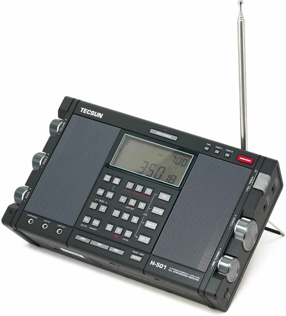 Tecsun H-501 Digital Worldband AM/FM Shortwave Longwave Radio With SSB ...