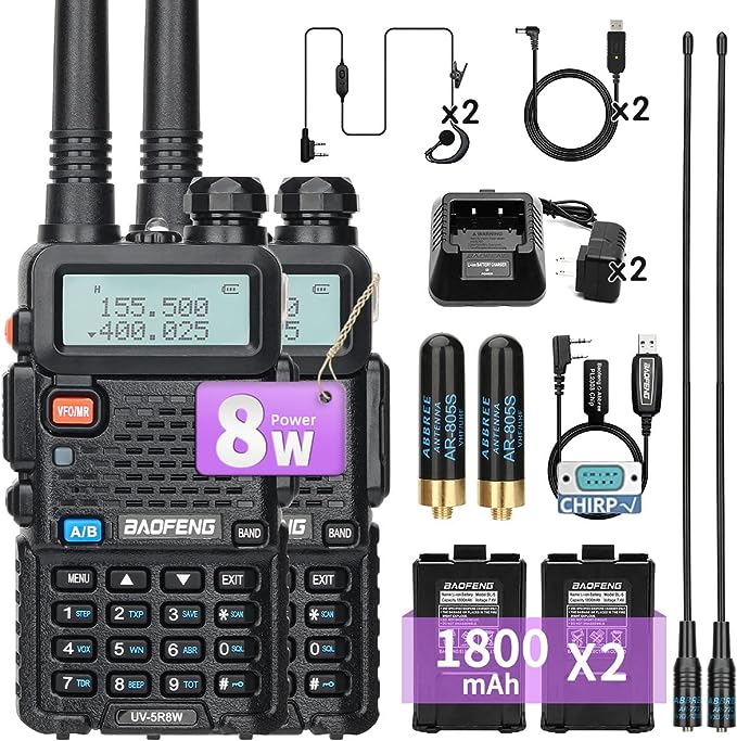 Baofeng UV-5R Komradio - Radio & Elektronik