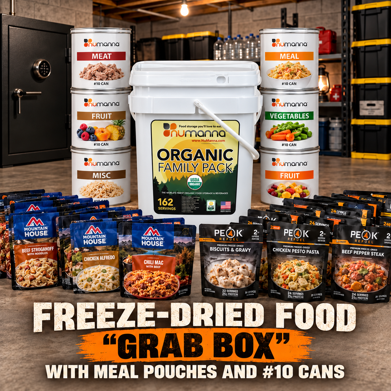 Organic Basic 2 Food Kit (1 Person 1 Month) ORGANIC BASIC 2 FOOD KIT (1 PERSON 1 MONTH) - Image 2