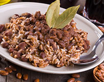 enchilada beans and rice
